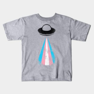 Gaylien Transgender Pride UFO Kids T-Shirt